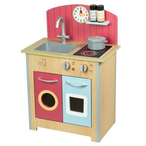 DINETTE - CUISINE Cuisine enfant classique - Teamson Kids - Little Chef Porto - Compacte et interactive
