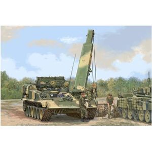 KIT MODÉLISME Maquette - Russian Brem-1m Armoured Recovery Vehicle - Kits De Modélisme Chars D'assaut - Blanc