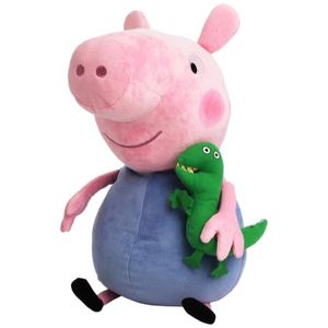PELUCHE Jouet en peluche doux - TY - Peppa Pig - Rose - Collection à collectionner