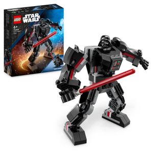 ASSEMBLAGE CONSTRUCTION LEGO® Star Wars 75368 Le Robot Dark Vador, Jouet de Figurine avec Minifigurine et Grand Sabre Laser
