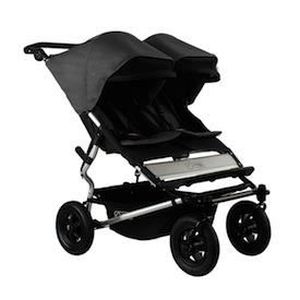 poussette double buggy grise