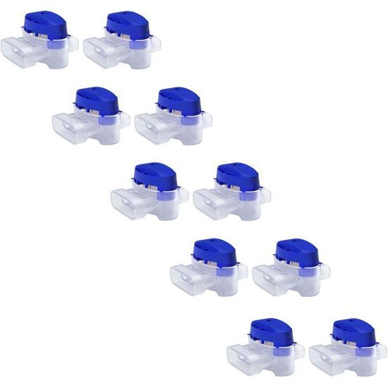 Connecteurs De Câbles étanches Pour Tondeuse - Lot De 20, Avec Gel, Auto-dénudants - Réparation Tondeuse Robot, Outils Jardin - 6
