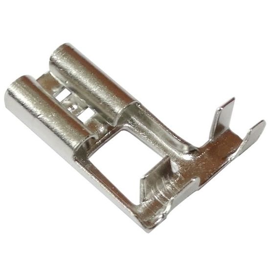 Aerzetix 100x Cosses /électriques femelle plate 9.5mm 1.2mm 3-6mm2