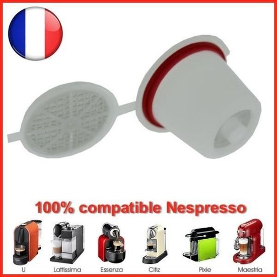 5 capsules rechargeables Nespresso Cdiscount Electroménager