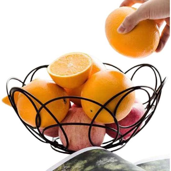 QVIVI Corbeilles À Fruits En Céramique, Panier À Fruits Rangement