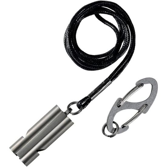 Lot De 2 Sifflets 4 En 1 Avec Boussole Loupe Pour Kayak, Bateau[H5173