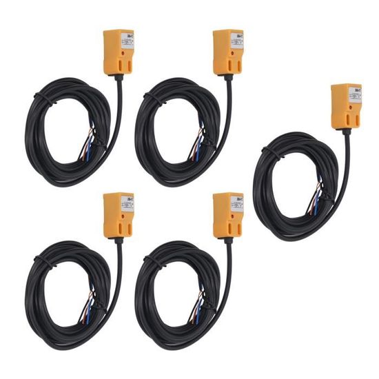 Capteur De Proximité Inductif SN04 - Détection Métal Sans Contact - Sortie NPN/PNP, Alimentation 6-250V AC/DC