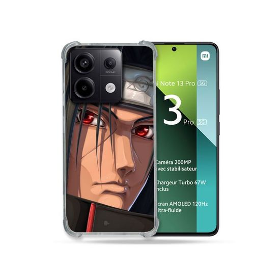 Cover Cokitec Per IPhone 13 (6.1) – Manga Naruto Sasuke Itachi – TPU Morbido Resistente