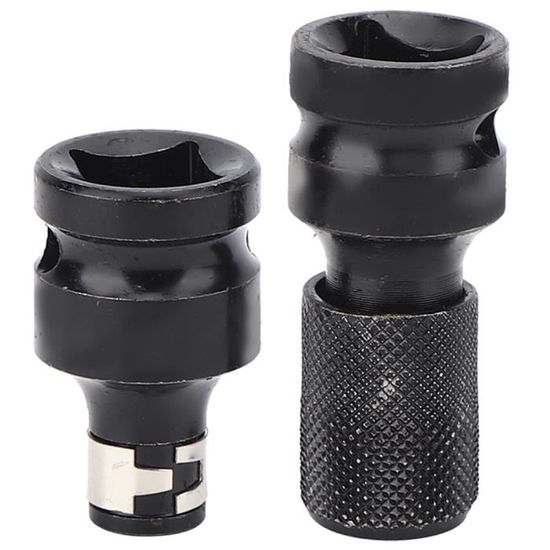 2 Pack Télescopique Adaptateur De Prise 1/2 Drive Carré À 1/4 Hexagonale Adaptateurs De Douille Convertisseur De Mandrin Libération Rapide | Leroy Merlin