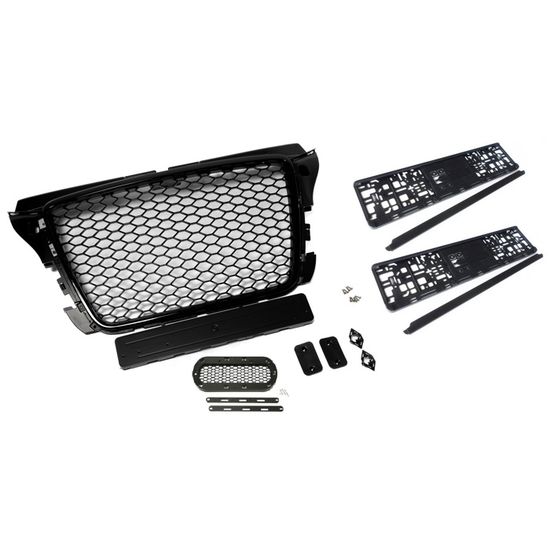 Grille Avant RS3 Style Nid D'abeille Pour Audi A3 8P S3 2008-2013