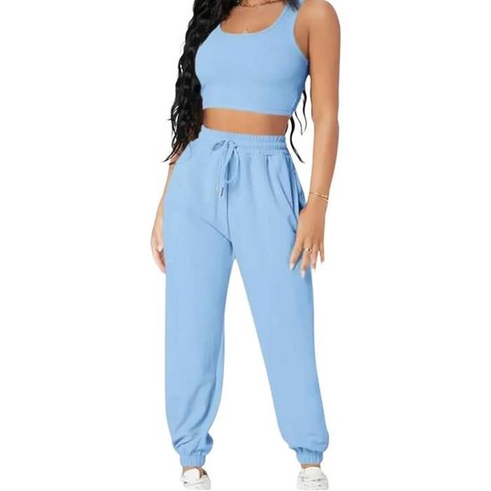 Lot De 2 Pantalons De Jogging Enfant - Taille Élastique, Tissu Doux Et Respirant - Pour École, Sport, Quotidien - 4