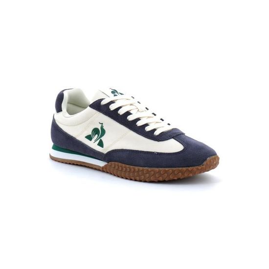 Baskets Le Coq Sportif Milons Gris Tissu - Taille 42 (US 9), Style De Vie Rétro, Neuves