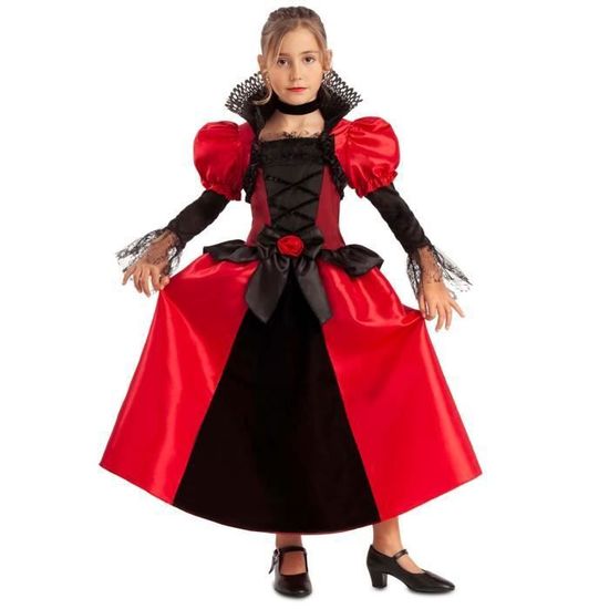 Costume Da Contessa Per Bambina - Travestimento Halloween Jadeo - Taglia M (7-9 Anni, 120-130 Cm) - 2