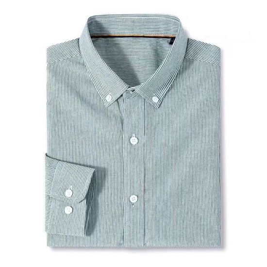 Chemise Homme Slim Fit Rayures Grises - Marque Like No Other - Taille M/2 - Neuf Avec étiquettes