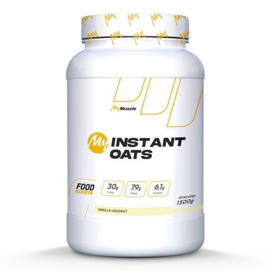 Farine d'Avoine MyMuscle - My Instant Oats - Vanilla Coconut 1500g ...