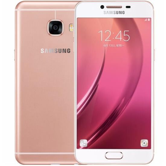 Samsung Galaxy C5 C5000 Rose Or 4+32Go Dual Sim