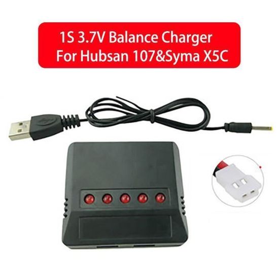 4pc 3.7V 1200mAh batterie + 4 en 1 chargeur pour Syma X5 x5C X5SC RC 4pc 3.7V 1200mAh batterie + 4 en 1 chargeur pour Syma X5 x5C X5SC RC