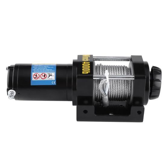 AUTO WINCH 4000lb WINCH Treuil électrique 12V avec câble