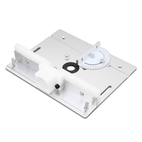 Ascenseur De Routeur Précision Aluminium Avec Plaque - Kit Levage Table Routeur Bois