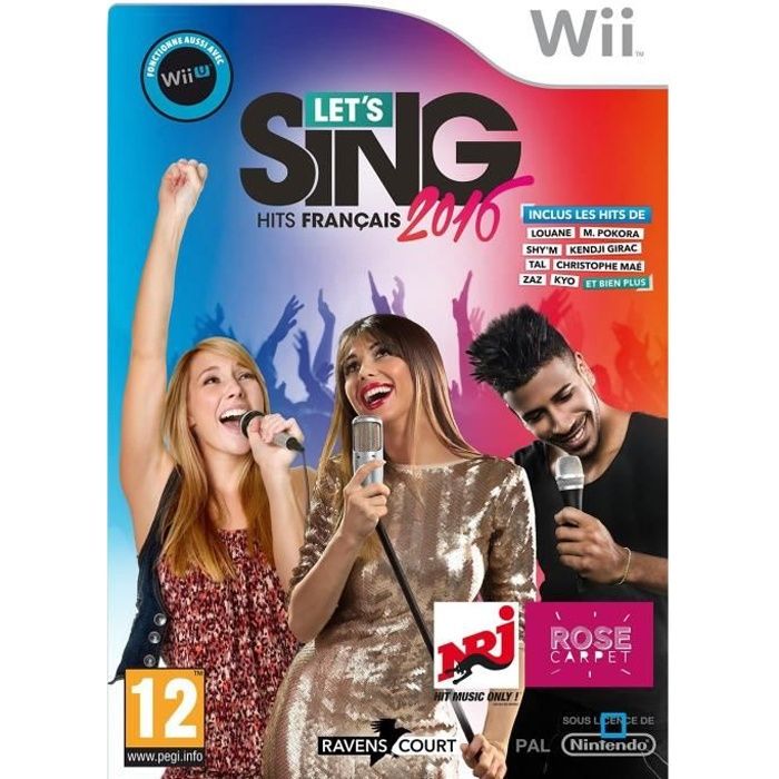 Let' Sing 2016 Hits Français Wii - vue 6