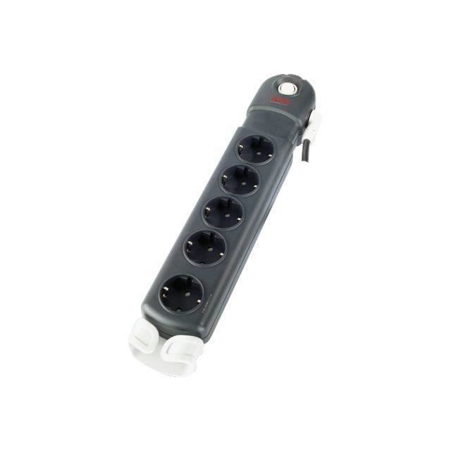 APC Suppresseur/Protecteur de Surtension by Schneider Electric SurgeArrest - 5 x Schuko CEE 7 - 903 J - 230 V AC Entrée