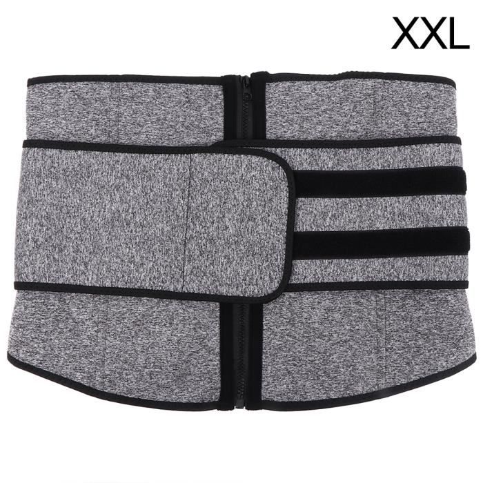 Lanqi Ceinture de formation de taille minceur Ceinture Shaper Body Ceinture de sport Ceinture (XXL)