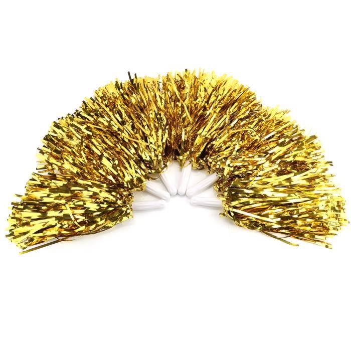 6pcs Pom Poms Cheerleading Sports Dance Ball PAS
