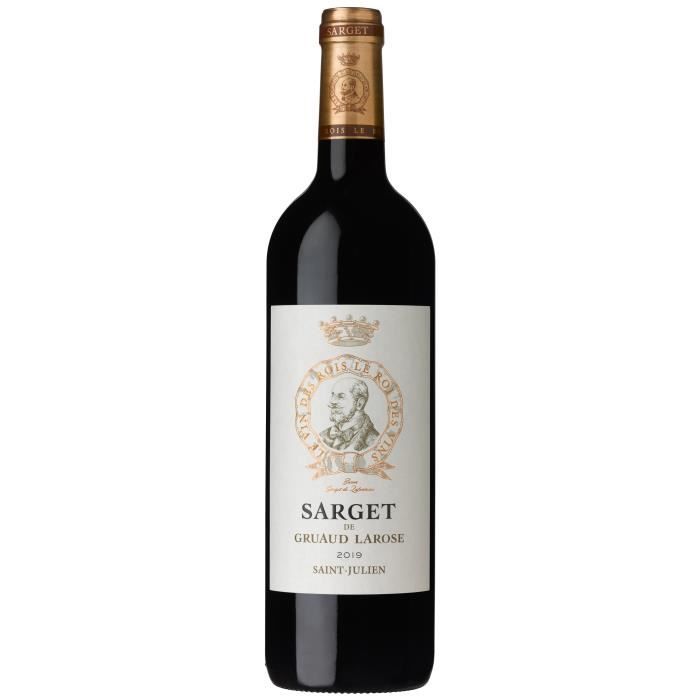 Sarget de Gruaud Larose 2019 Saint Julien rouge AOC 75cl
