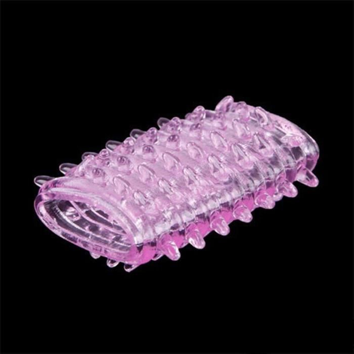 Étendre le préservatif réutilisable pénis retard impuissance Contraceptive Extension G Point Silicone souple gode manchon Type 4 #A