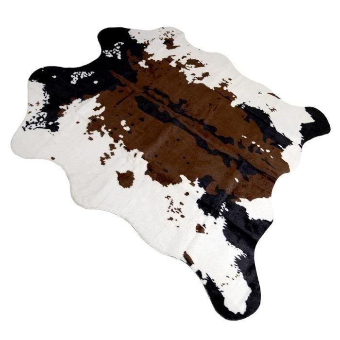 Tapis de sol Imitation peau de Vache Tapis pour décoration maison COS13954