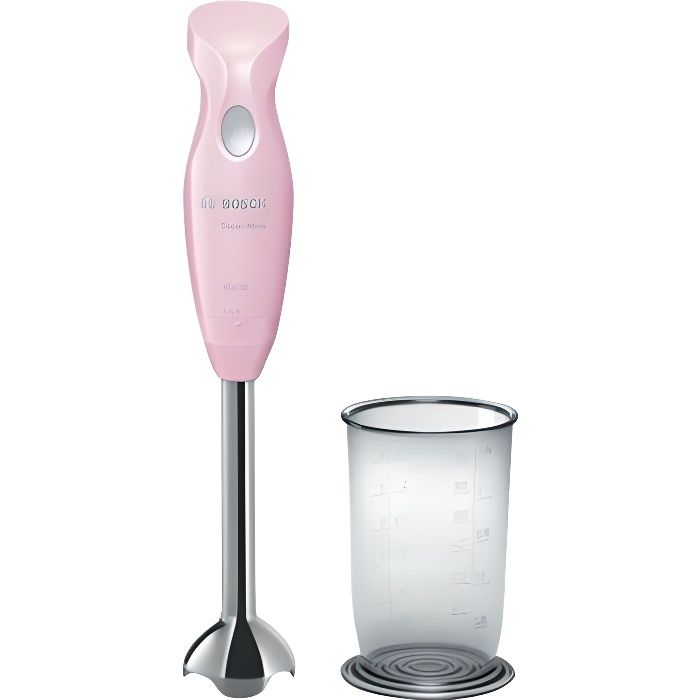 Bosch CleverMixx MSM2410K Mixeur à main 400 Watt rose tendre