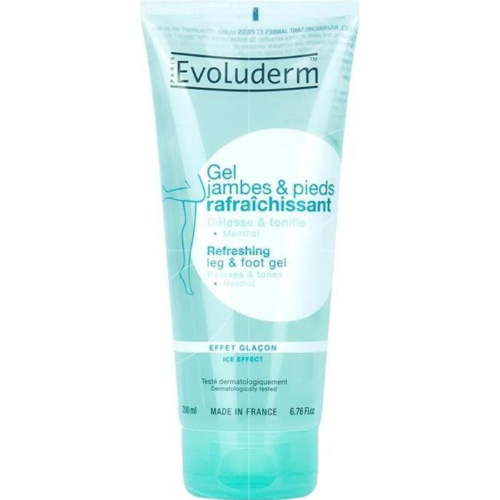 Evoluderm - Gel rafraîchissant jambes & pieds - 200ml