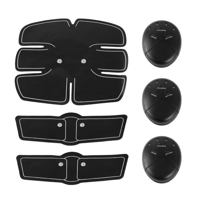Electrostimulateur, Appareil de Musculation Abdominaux Bras Cuisses Ceinture abdo Appareil de Fitness pour Hommes Femmes