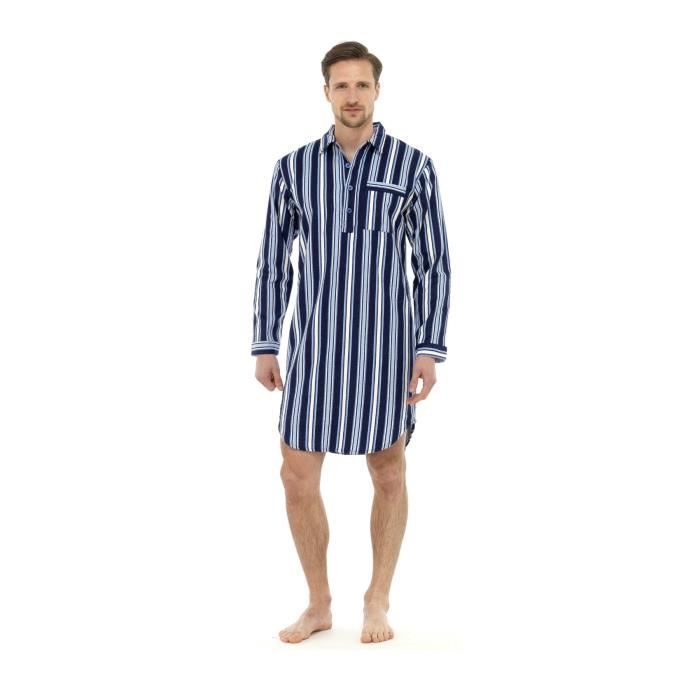 Chemise de Pyjama Moderne à Rayures pour Homme ...