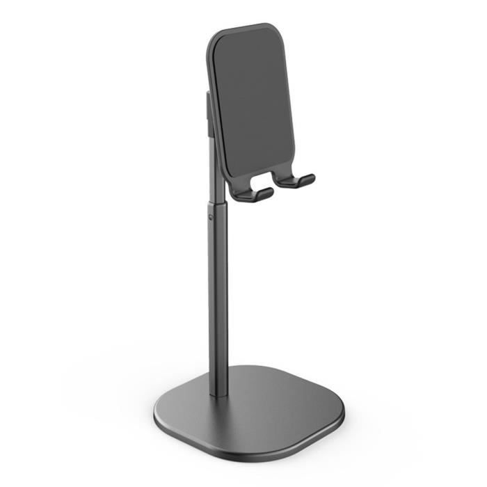Support de téléphone pliable Support de téléphone polyvalent Support d'angle réglable-noir