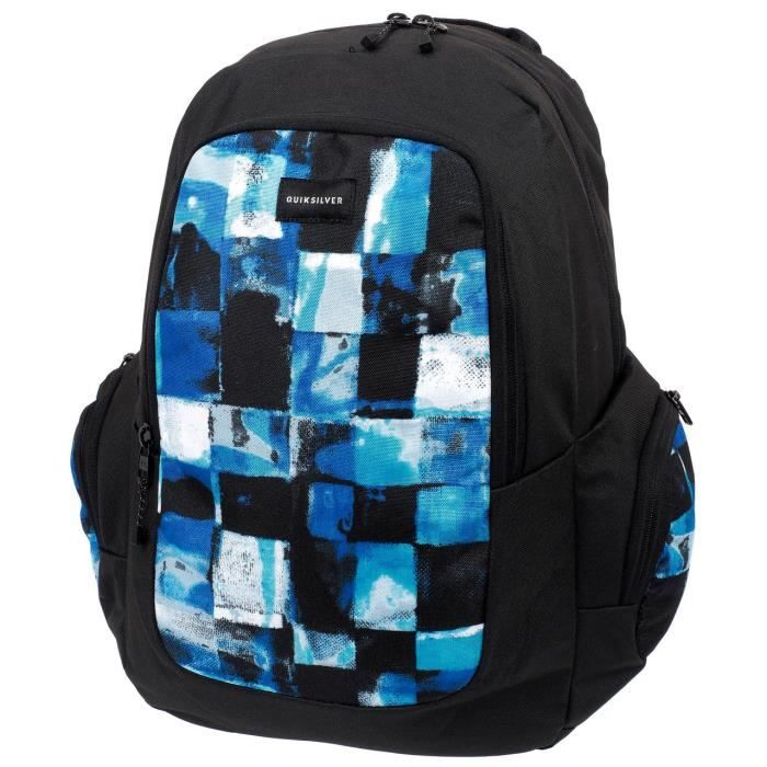 Sac à dos collège Schoolie blk/trq backpack - Quiksilver UNI Noir