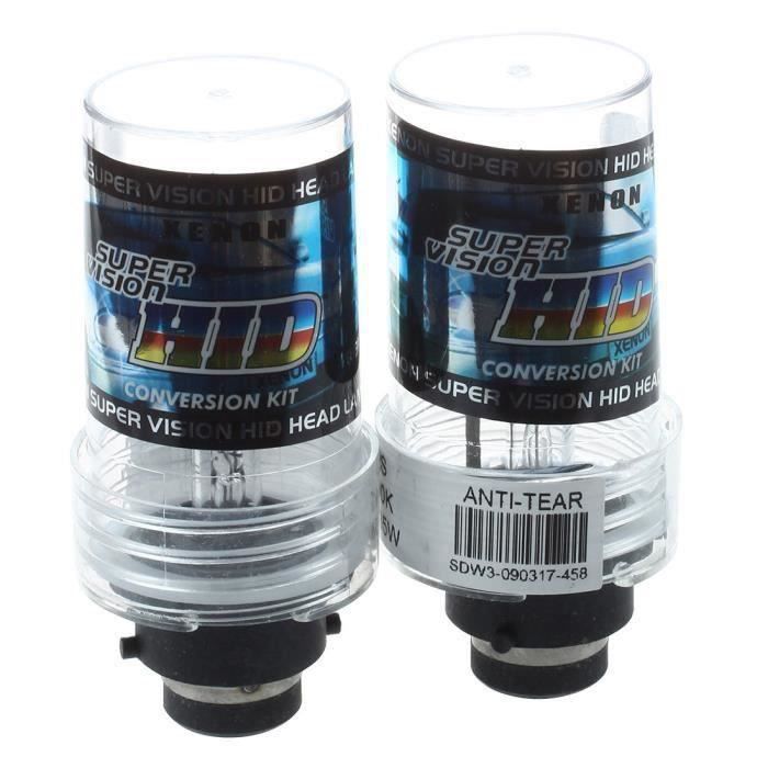 za001-2 x 35W D2S-D2C Xenon HID ampoules de lampe phare blanche 4300K