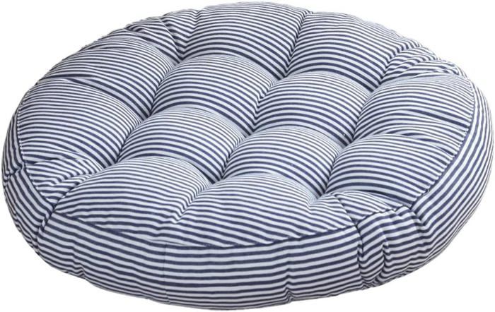 TRIWONDER Coussin de siège gonflable léger et portable pour camping, randonnée, pêche, bureau, avion, voiture, stade (gris foncé