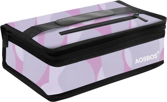 Sac Repas Isotherme 3,5L Mini Sac à Lunch Portable avec Pochette de