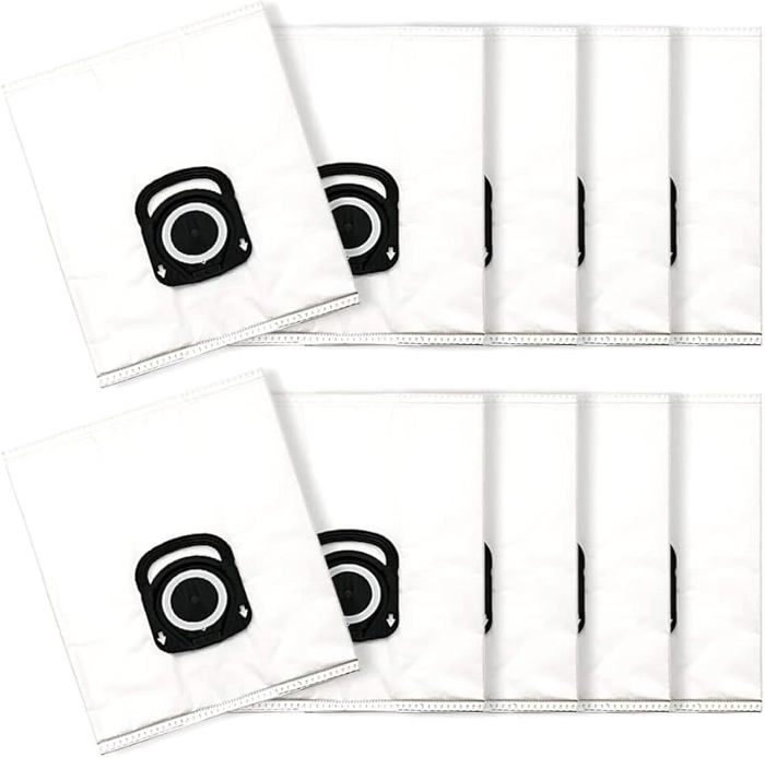 10 Sacs Aspirateur Compatibles Rowenta X-Trem Power RO6823 - Filtration 5 Couches - Haute Capacité