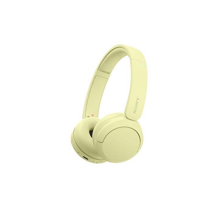 Casque audio Sony Arceau sans fil Bluetooth Multipoint WHCH520 Jaune
