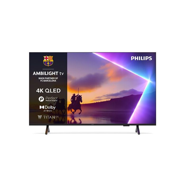 TV QLED Philips 85PUS8500 215 cm 4K UHD Ambilight 2025 - vue 8