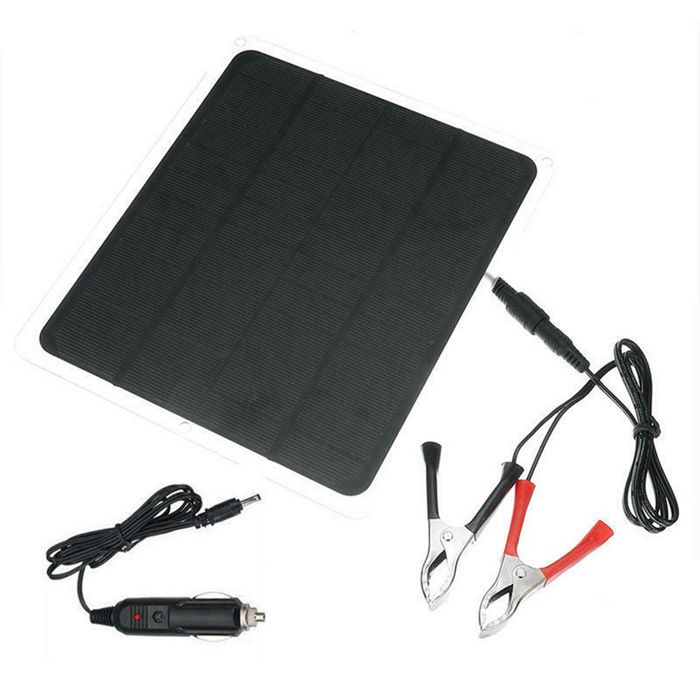 5W 12V téléphone portable chargeur solaire batterie de voiture carte de — free download
