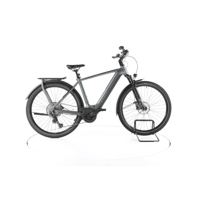 Vélo électrique - Cube Kathmandu Hybrid Pro - gris - Vélo électrique de trekking - Bosch 750 Wh Reconditionné - Cube