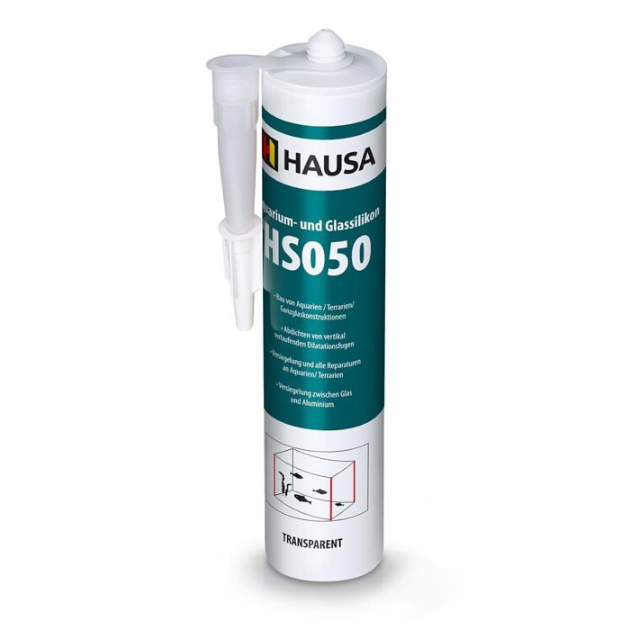 Aquarium Silicone Verre Silicone HS050 Colle et mastic silicone professionnels pour aquariums terrariums et constructions en verre