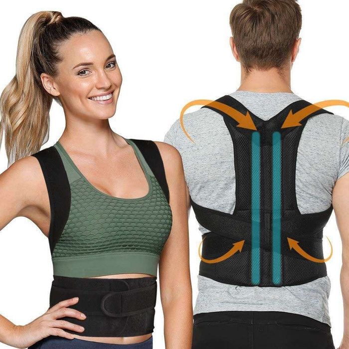 Ceinture de correction bossue ceinture de correction de posture ceinture de correction de posture du dos pour hommes et femmes