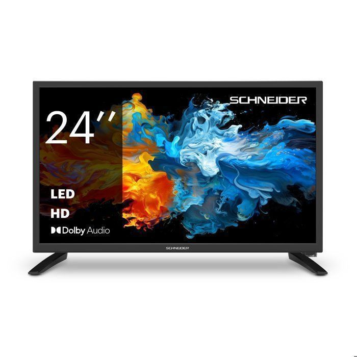 SCHNEIDER 24A3VX TV D LED HD 24 60cm Non connectée 1366 x 768 HDMIx1 Dolby