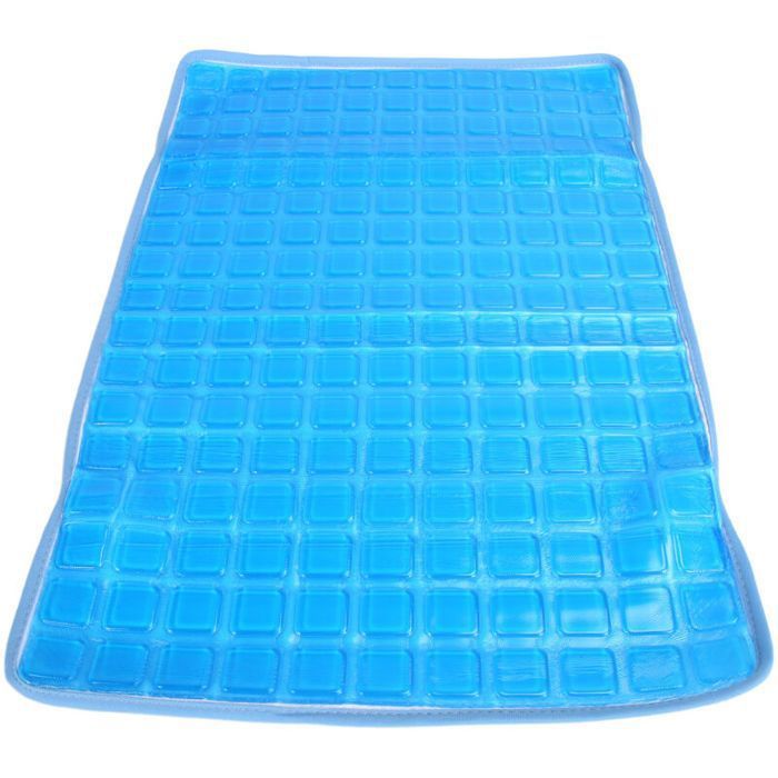 Tapis rafraîchissant sans gel pour animaux – léger flexible idéal canapé & voiture en été-58*40cm