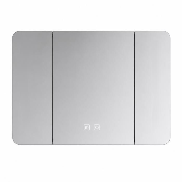 Armoire miroir LED salle de bain blanche - 100 cm - ELINA Armoire miroir LED salle de bain blanche - 100 cm - ELINA