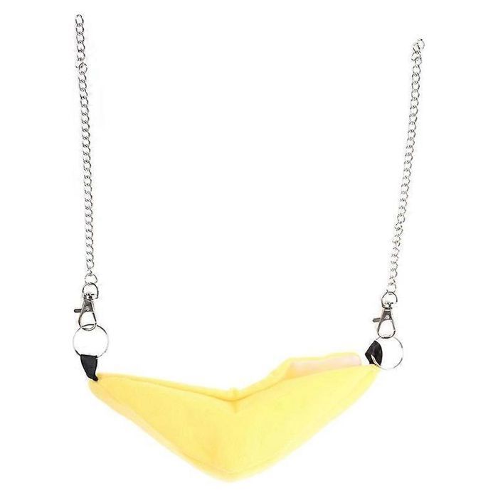 Hamac suspendu pour petits animaux lit chaud en forme de banane furet Golden Bear